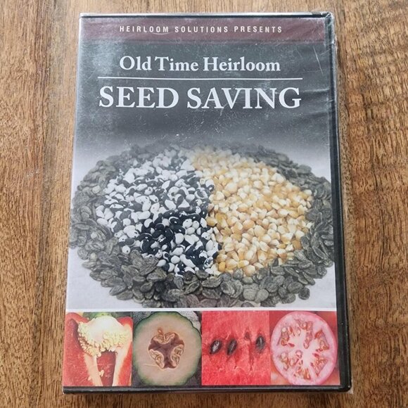 Other - Old Time Heirloom Seed Saving DVD Heirloom Solutions Gardening Guide Sealed